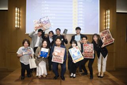 全社総会では情報共有や社員同士の交流を行っています。
