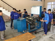 ベトナム現地で自動車の教育も