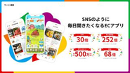 SNSのように毎日開きたくなるECアプリ
