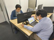 入社後のOJTは先輩社員がマンツーマンでサポートします
