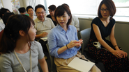 毎週月曜日の朝会の様子