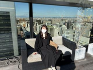 屋上庭園もあり　リラックスできますよ