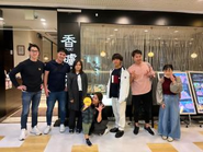 歓迎会の一コマ