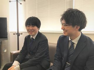 23卒社員の中にも、社長のカバン持ちを経て、弊社に入社した社員がいます！