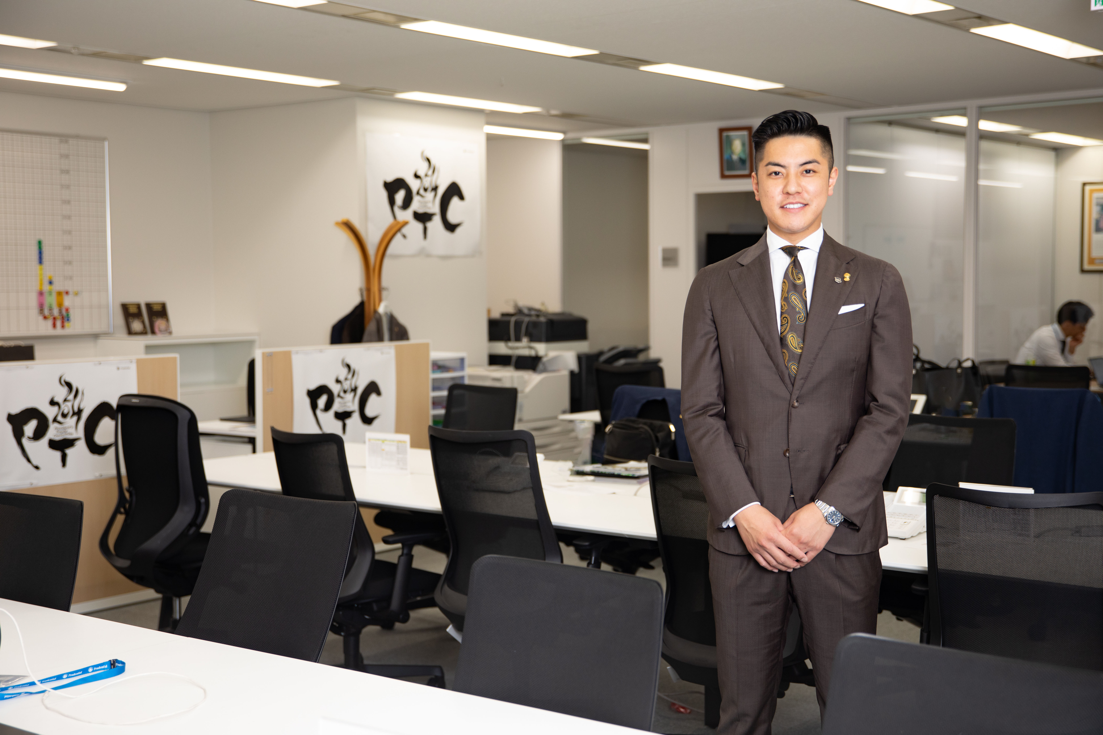 情熱を燃やせる「正しい仕事」を求め、24歳でプルデンシャル生命