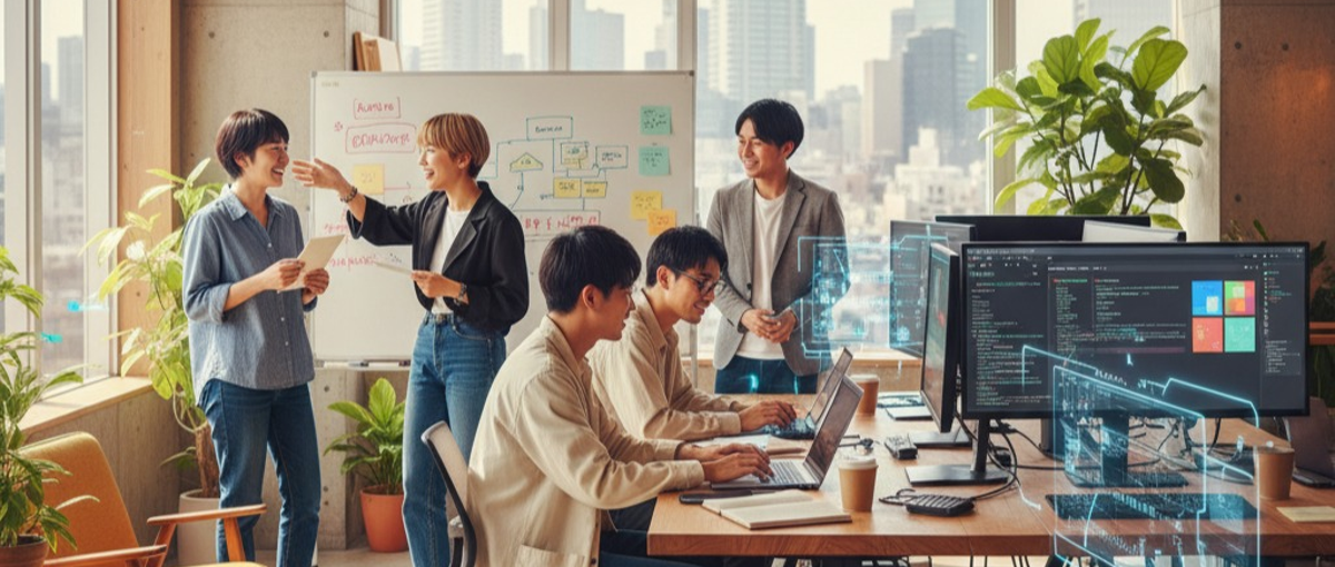 AI活用自社開発！出社で学ぶモダン技術×フルスタック