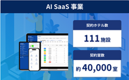 客室清掃・バックヤード業務のオペレーティングシステムを提供し、大手ホテルチェーンにて急速に導入が進んでいる。