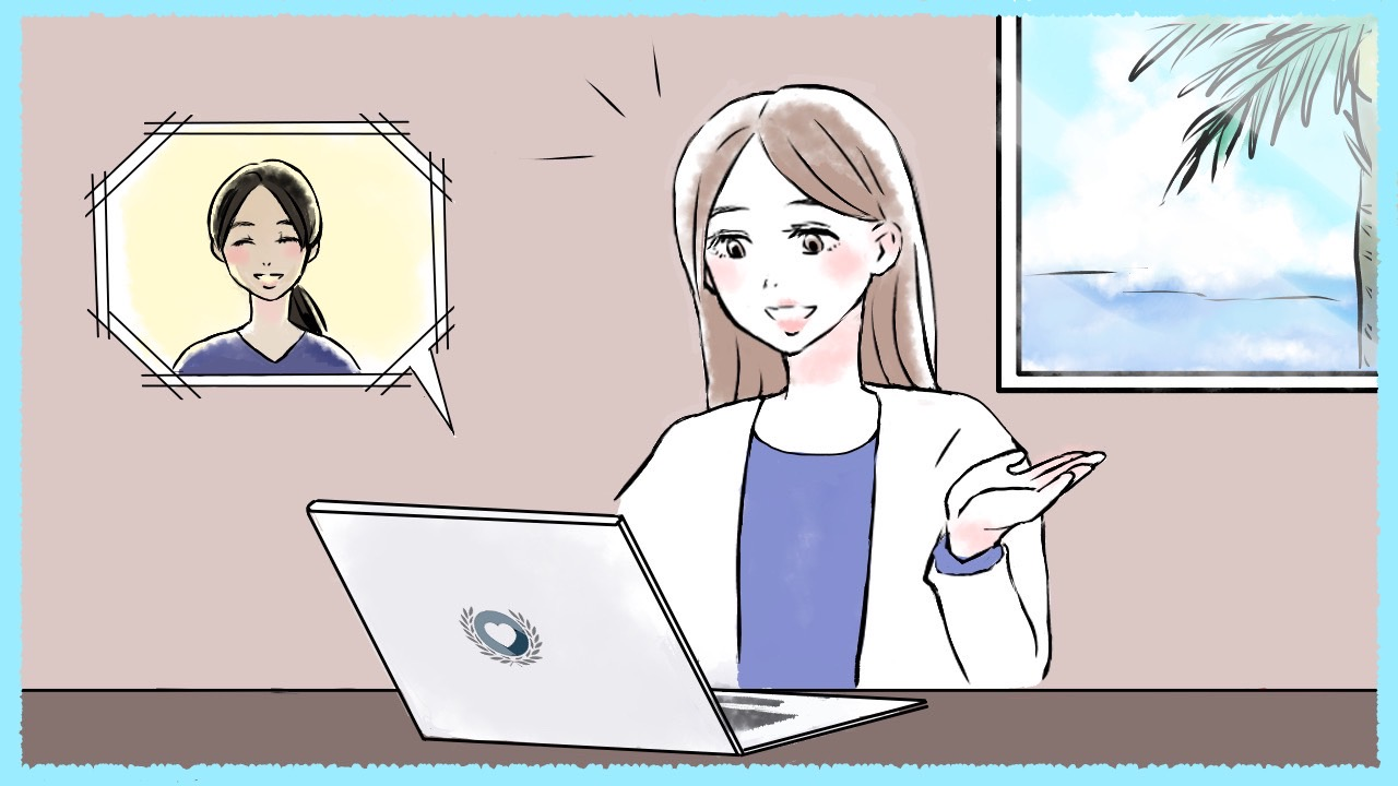 【イラスト特別版】医療英語教育サービス「HLCA」に込めた想い、受講生様からの声、またメンバーの働き方、お伝えします！