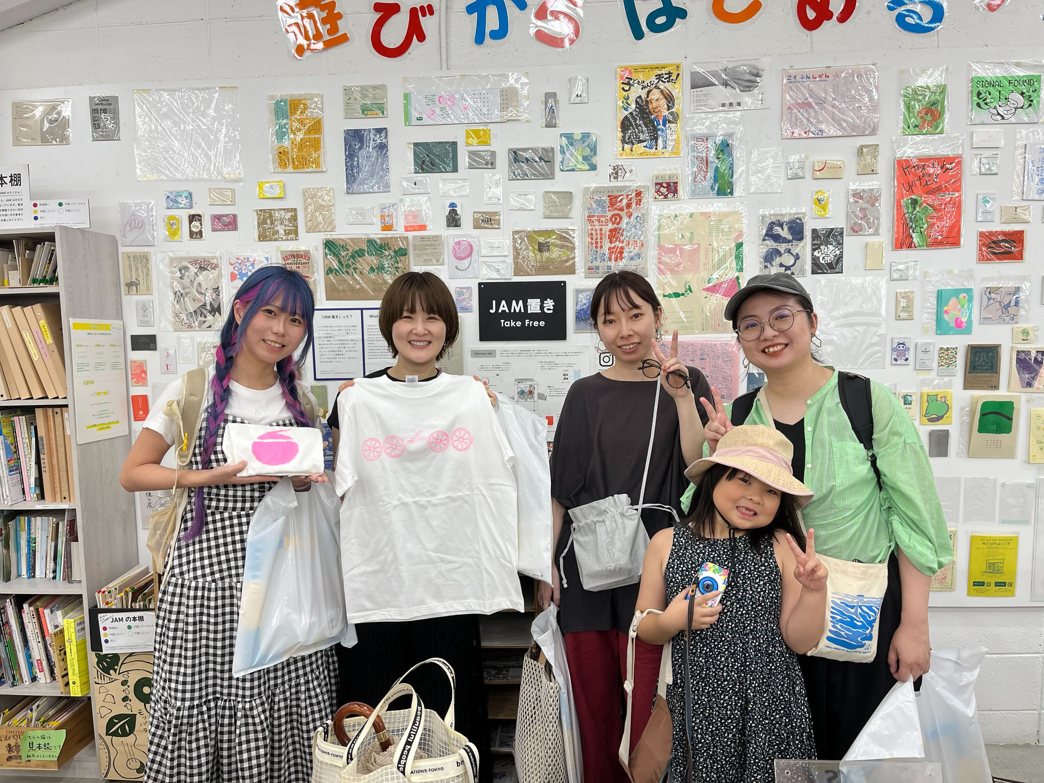 大阪でも！TAMくんグッズを作りに、シルクスクリーンの体験に行ってきました