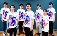 PictoriaオリジナルTシャツを着たメンバーたち。スタートアップらしいフラットで自由な雰囲気の中で、日々新しい価値を生み出しています。