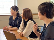 普段はフルリモートワーク。撮影会では久々に顔を合わせて話しました！