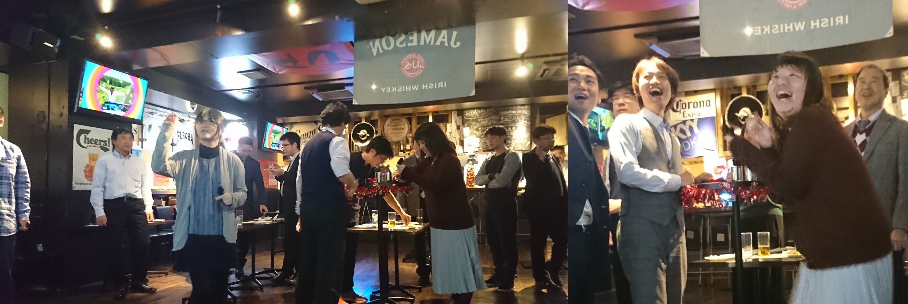 今年のグループ忘年会はダーツ大会！