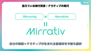 Mirroring + Narrative = Mirrativ(ミラティブ)