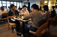 社員同士で心斎橋付近にランチに行くことも多くあります！