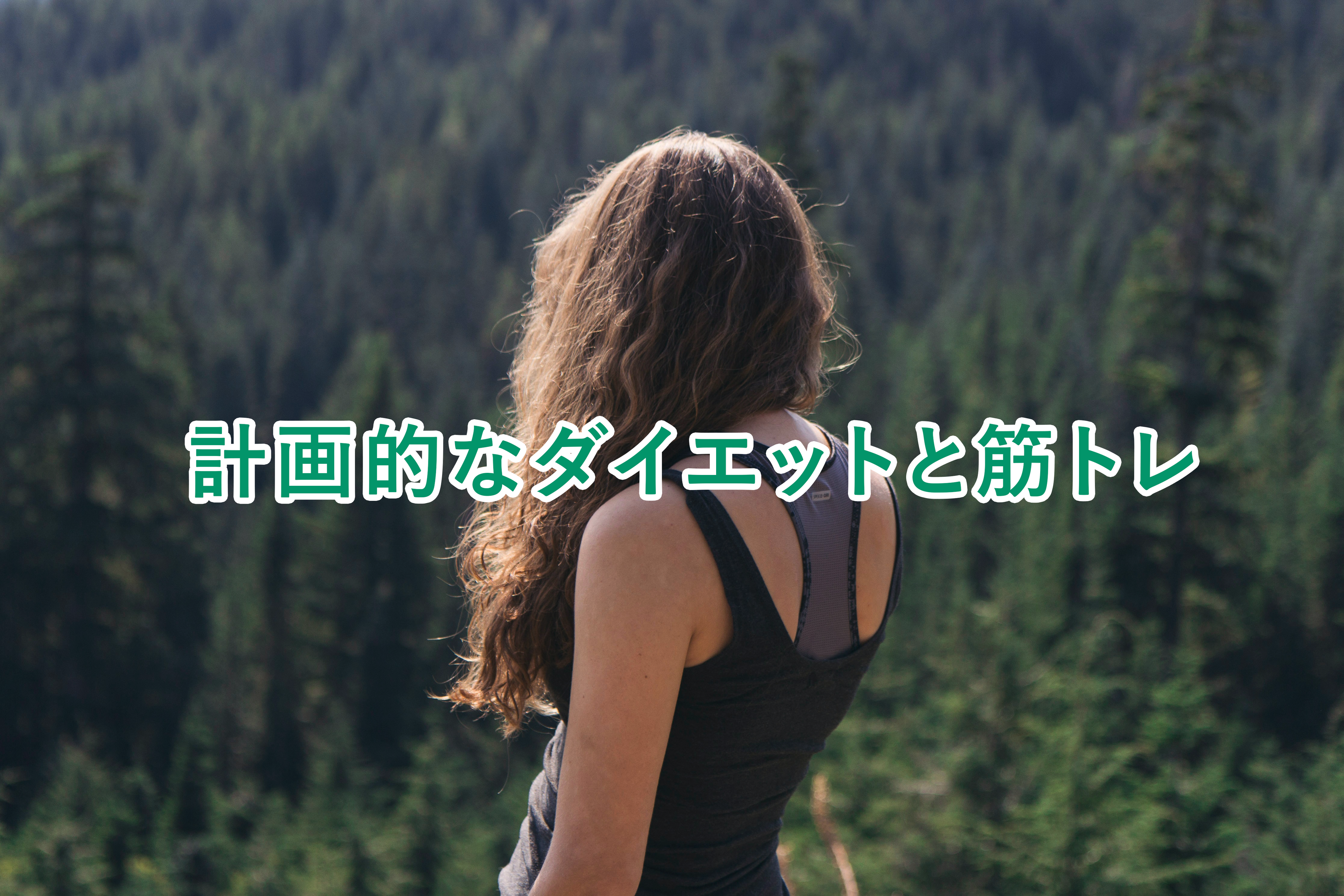 計画的なダイエットと筋トレ