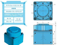 オリジナルのオールインワンアクチュエータを開発