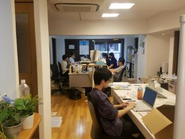 縦に長いオフィス