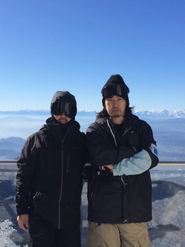 クライアント先にて