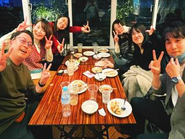 半年に1回の総会では大盛り上がりします！