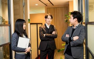 全員が「働きやすい会社」を目指し、アイデアを出し合っています。
