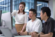それぞれが異なる強みを持つメンバーが事業を支えています