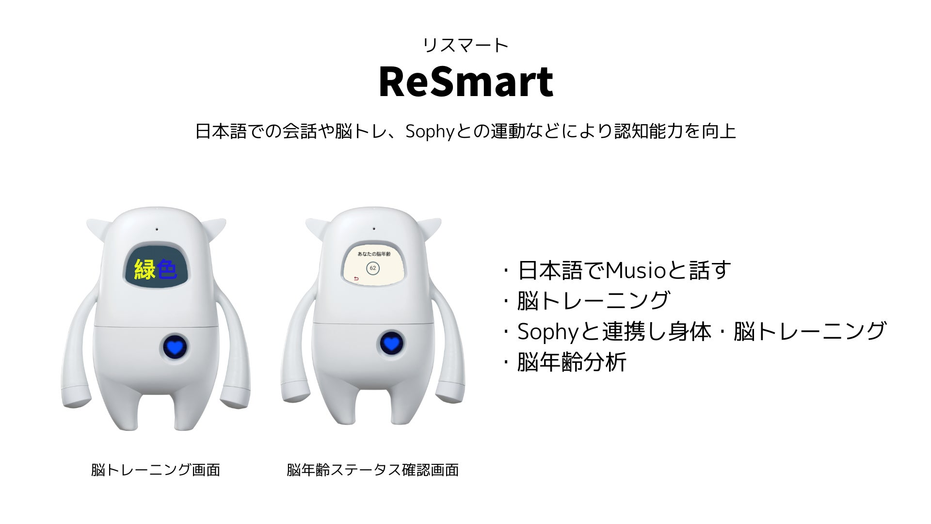 AI英会話ロボットMusio S（ミュージオ・エス）に認知能力を強化