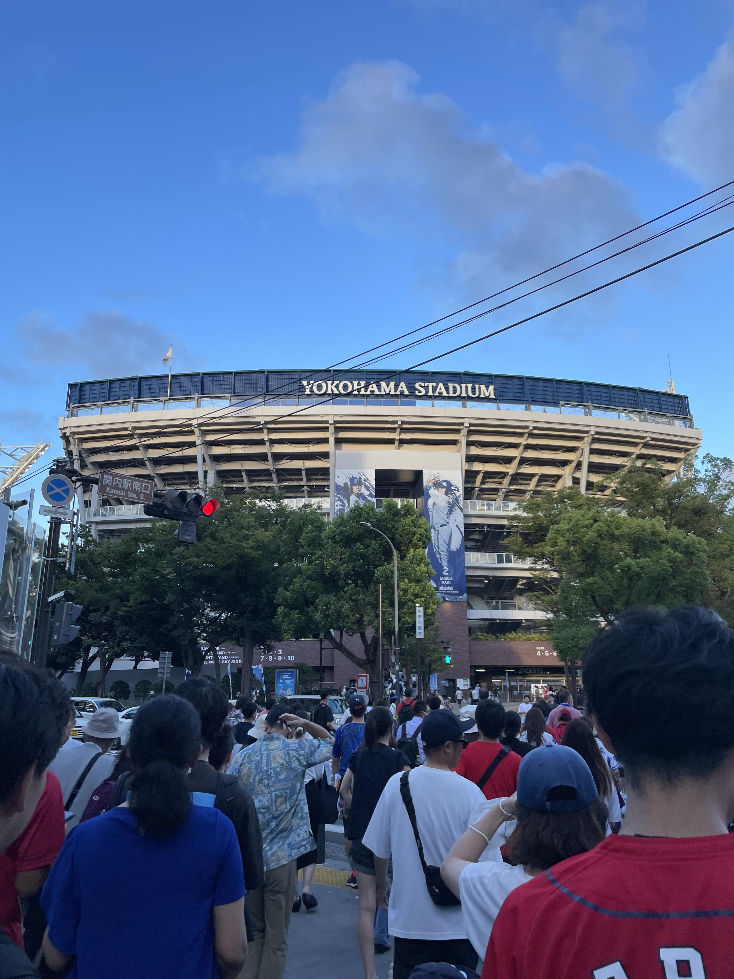 ＼野球好きあつまれ／社員同士で野球観戦in横浜スタジアム☆