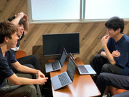 技術力向上の為、社内勉強会も行います。