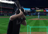 『VR Real Data Baseball』プロ野球選手の実際の投球データをVR内で忠実に再現。プロの球に挑戦できる夢の野球体験を提供するVRコンテンツ。大谷選手に自分の投げた165kmのボールに、バッターとして挑むという夢の企画も実現しました。