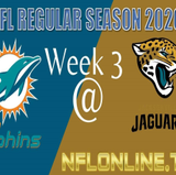 Jacksonville Jaguars @ Miami Dolphins Live Stream 202