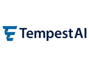 会社のロゴ。嵐の勢いで世界を変えていく。