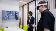 自社開発のVRアプリケーションを体験