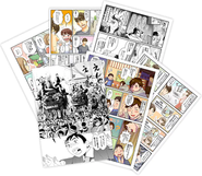 漫画制作実績年間3000ページ以上！