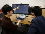 会話を重視しながら開発を進めていきます