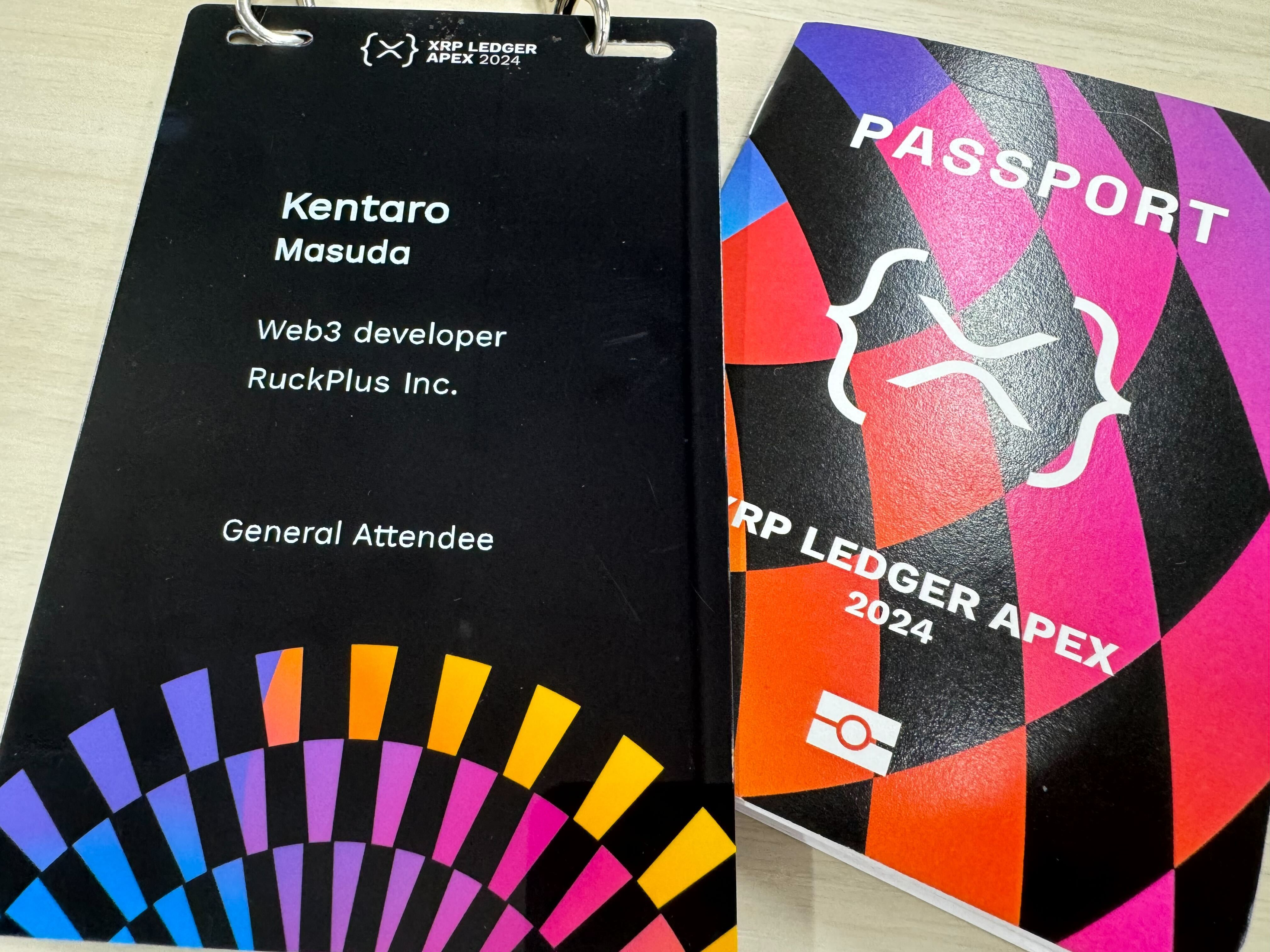 技術ブログ】XRP LEDGER APEX 2024に参加 | 株式会社RuckPlus