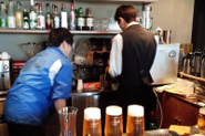 生ビールの注ぎ方講習会！サントリー認定の超達人店に！