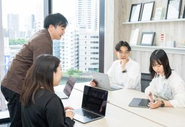 会議中