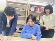 プログラミング未経験でもわかりやすいカリキュラムを導入。専属の講師が丁寧にわかるまでフォロー致します。