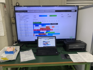 お客様に使っていただいている実際の画面