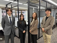 多種多様な人材がいるので個性が活かせる会社です。