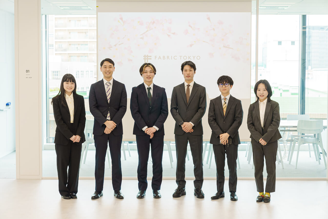 ようこそ、FABRIC TOKYOへ。2022年度、新卒入社式を原宿オフィスで初開催しました🌸