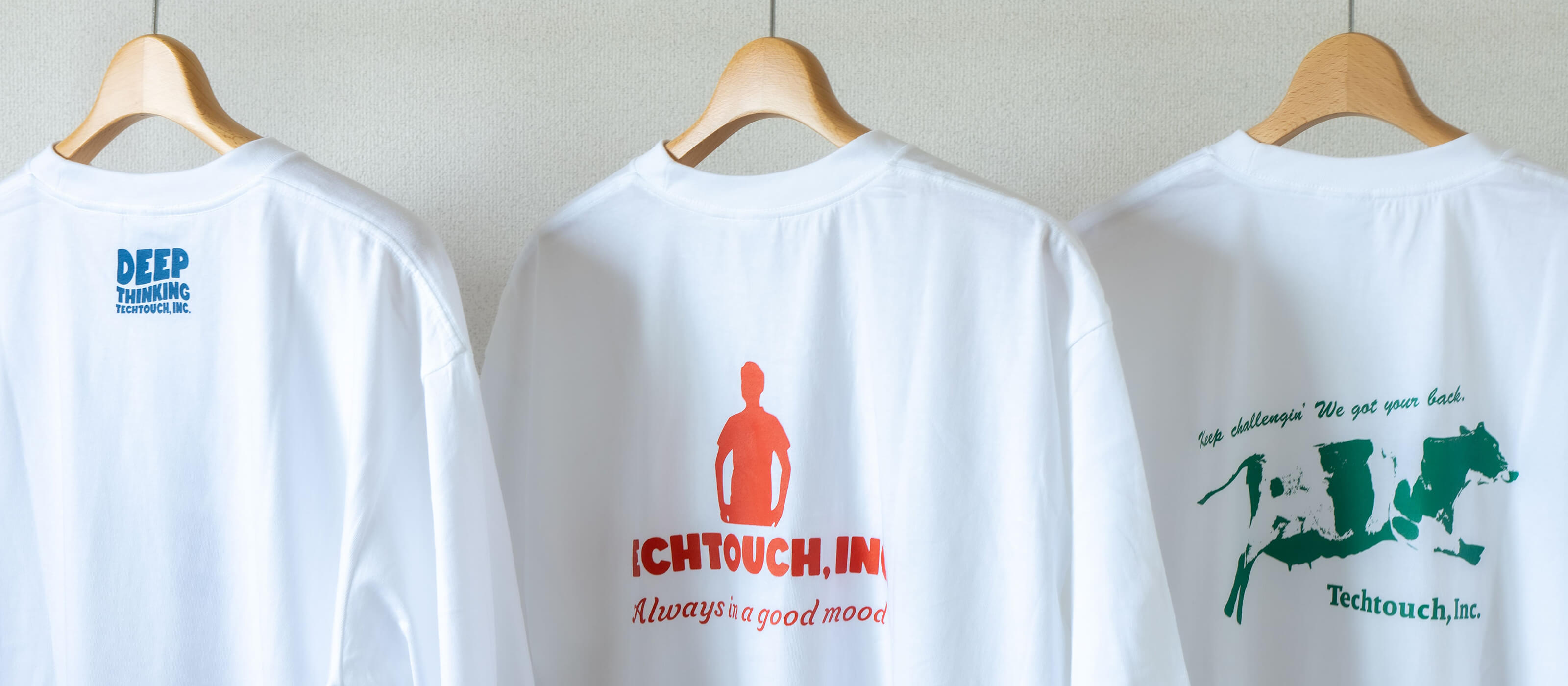 新しいコーポレートTシャツ、作りました