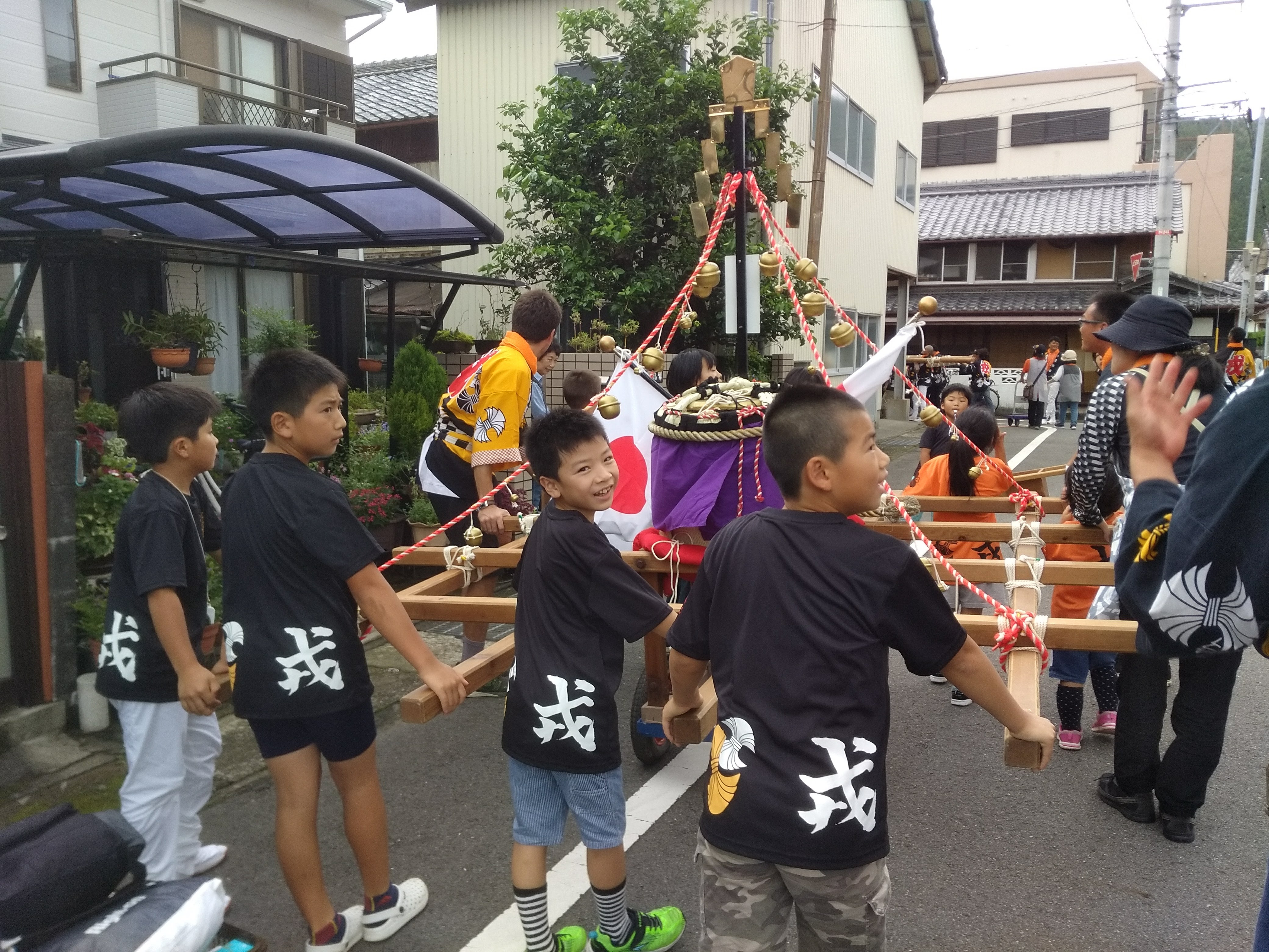 親子フル参加！日和佐八幡神社秋祭りの思い出