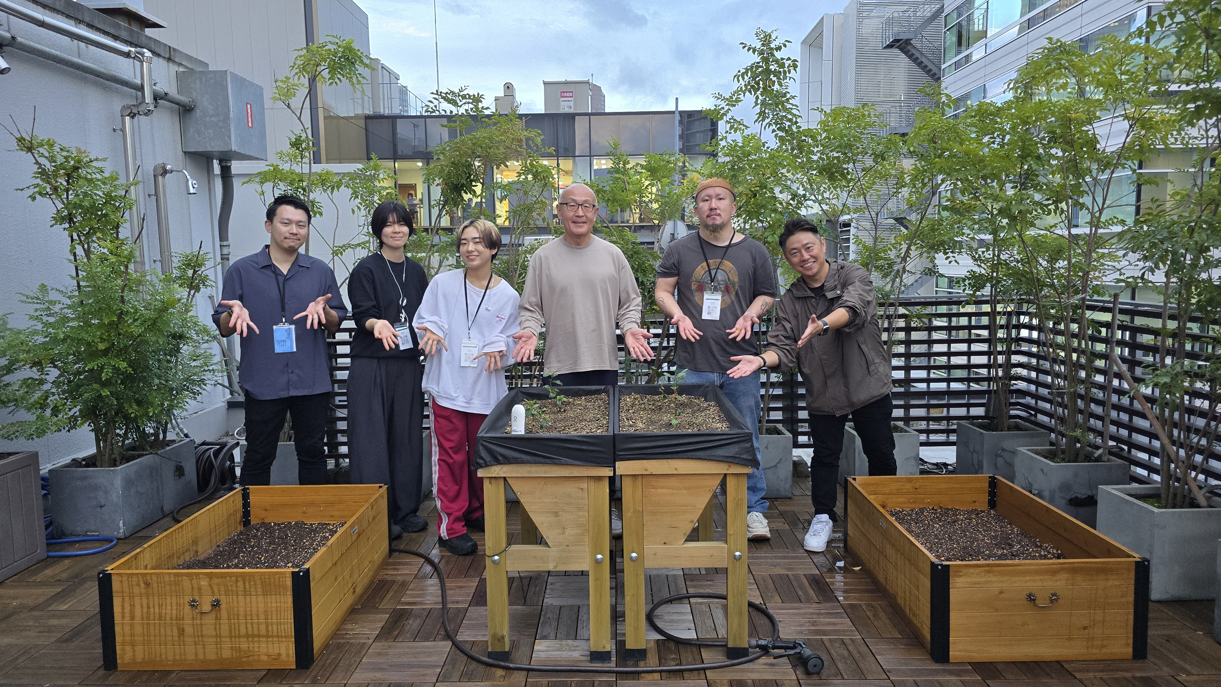 渋谷茶復活祭、渋谷の真ん中でアーバンファーミング始めました