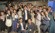 全社総会で3か月に一度本社メンバー、エンジニアが交流を深めています！