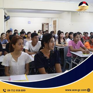 現地で日本語学習を行っている様子