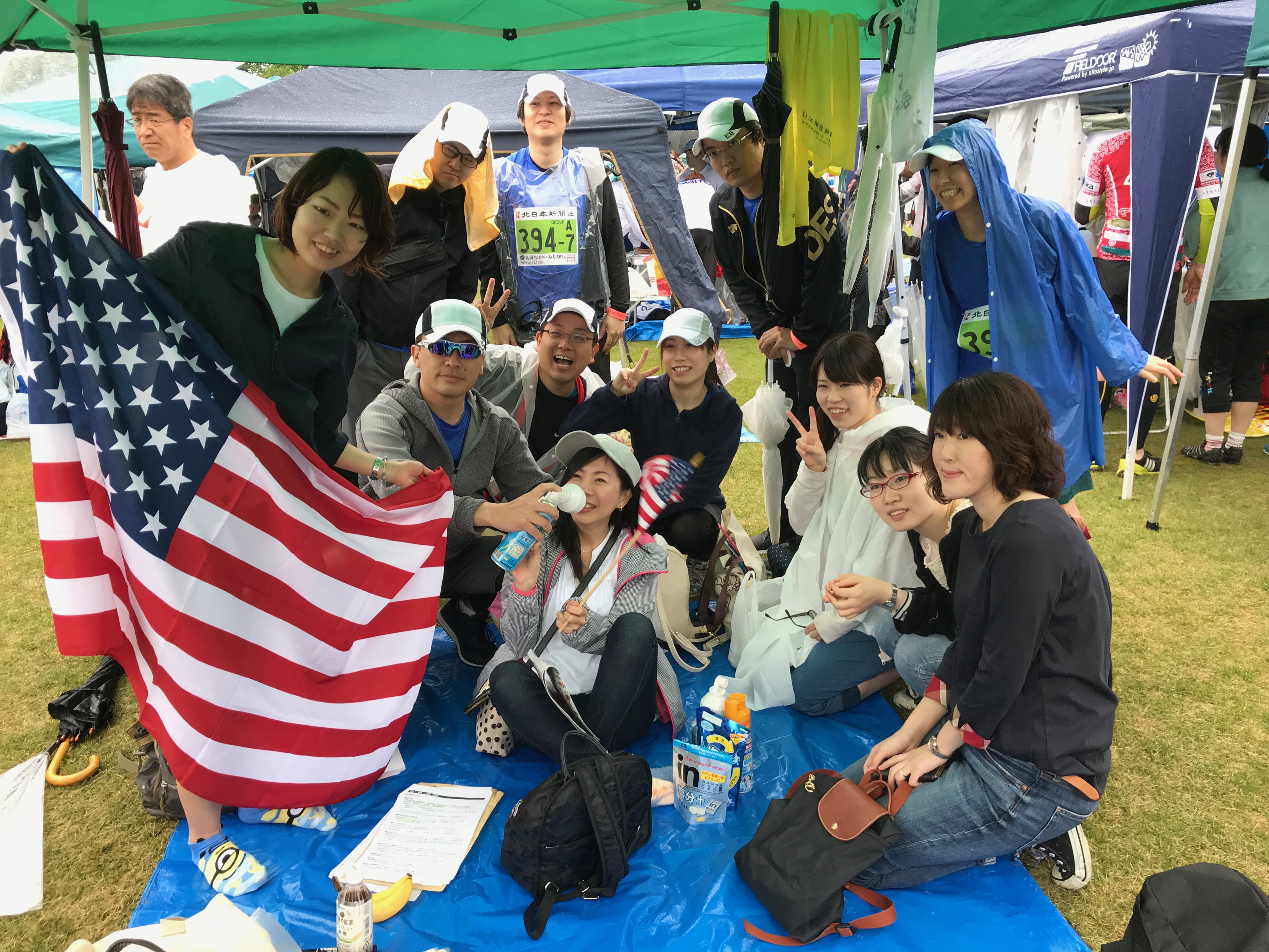 ねがい道駅伝に参加