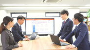 従業員同士の対話を通じて、質の高い成果を短期間で出すことを目指しています。