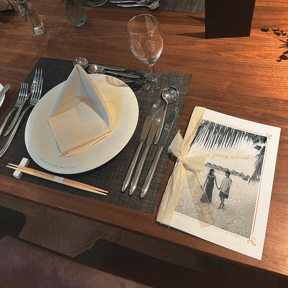 入籍報告会　配布冊子　制作