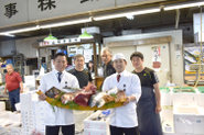長年培ってきた、仲買との深い絆があります！